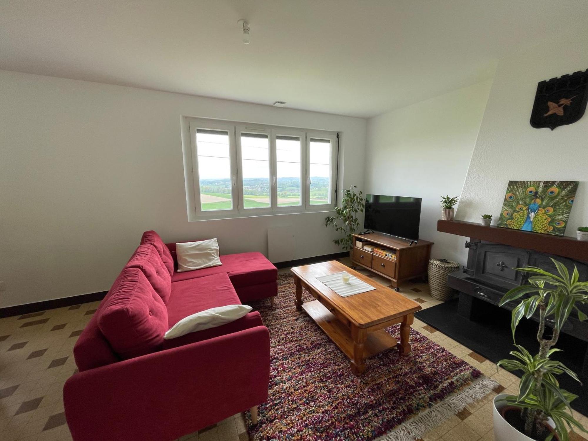 Maison Sur La Colline Saint-Martin-l'Hortier ภายนอก รูปภาพ